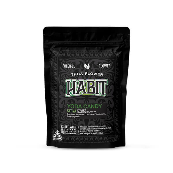 3.5g THCA Flower Bag - Yoda Candy - Sativa
