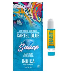 1G THCA Cartridges - Cartel Glue