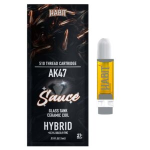 1G THCa Cartridge – AK-47 (Hybrid)