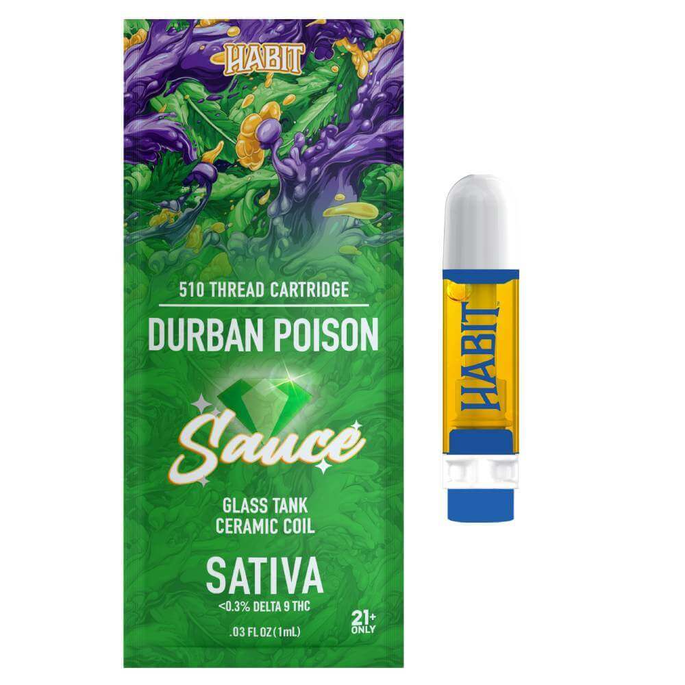 1G THCA Cartridges – Durban Poison