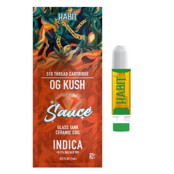 1G THCa Cartridge – OG Kush (Indica)
