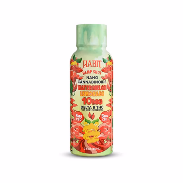 Buy Delta 9 Shot Watermelon Lemonade | D9 + CBG + CBD
